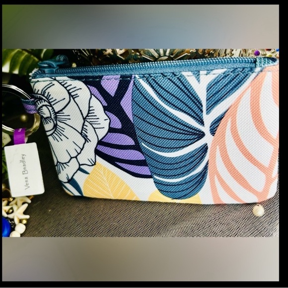 *NWT* Vera Bradley Floral Key Ring ID Holder - Picture 2 of 11